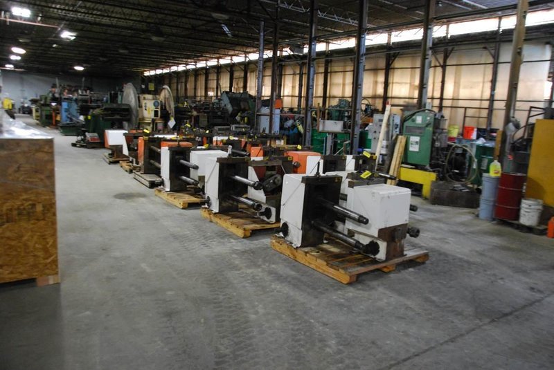 3&quot; RLM Rollformer Gearboxes and Outboard Stands