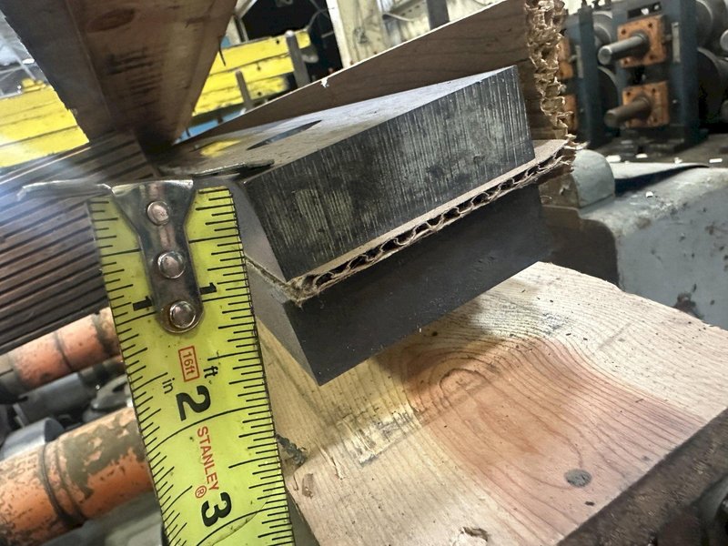 12&#039; CINCINNATI SHEAR BLADES, NEWLY SHARPENED; IN BOX: STOCK #14416