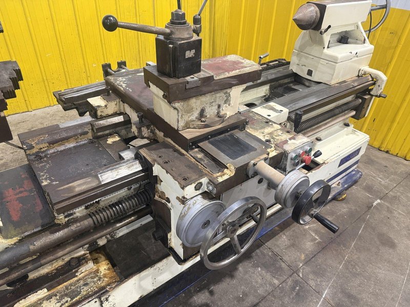32" X 60" BIRMINGHAM MODEL #DL3260 GAP BED ENGINE LATHE 2006 5" HOLE : YOBRO #25339