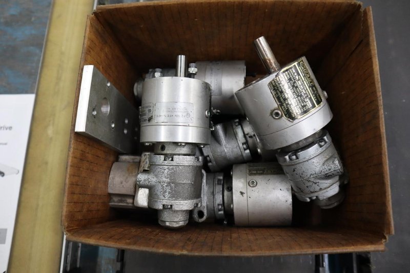 (3) Dorner Belt Conveyors, Several Gast Pneumatic Drives- Auction Item