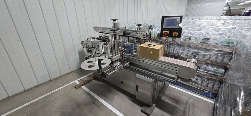 Pack Leader PRO-515 Front and Back Labeler for Round Containers