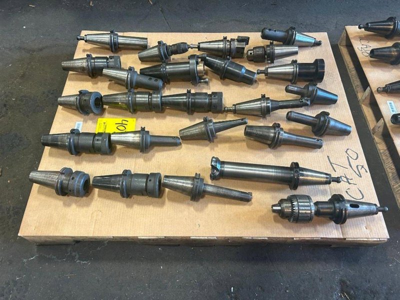 275 CAT 50 TAPER MILLING TOOLS &amp; TOOL HOLDERS: STOCK #22998