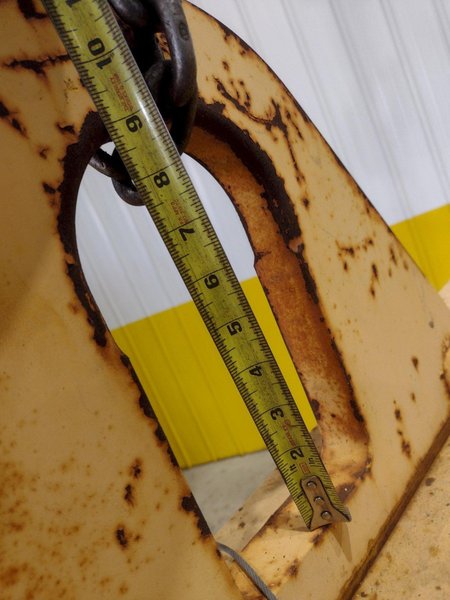 40,000 LBS (20 TON) X 10' PEERLESS CRANE SPREADER BAR LIFTING BEAM: STOCK #22643