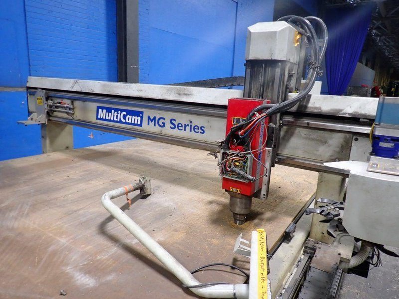 MULTICAM 280" X 80 1/2" CNC ROUTER  -  MG SERIES