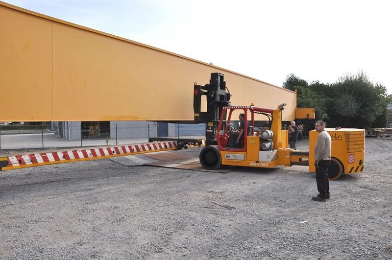 Stahl - 63 + 63 ton x 34 502 mm