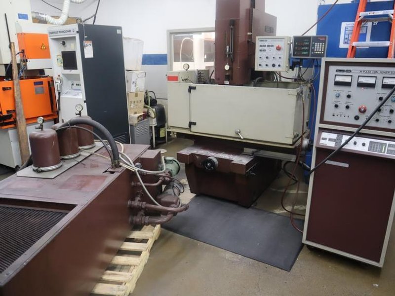Hansvedt Master Manual Sinker EDM, H-Pulse Power Supply, Anilam DRO- Auction Item