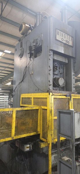 150 TON MINSTER G1-150 OBI PRESS. STOCK # 0758326