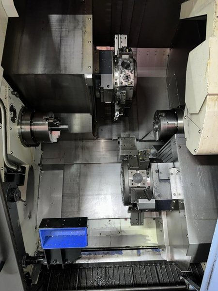 Doosan Puma TT-1800SY Multi-Axis CNC Lathe, 2014 – Parts Catcher, Tool Pre-setter