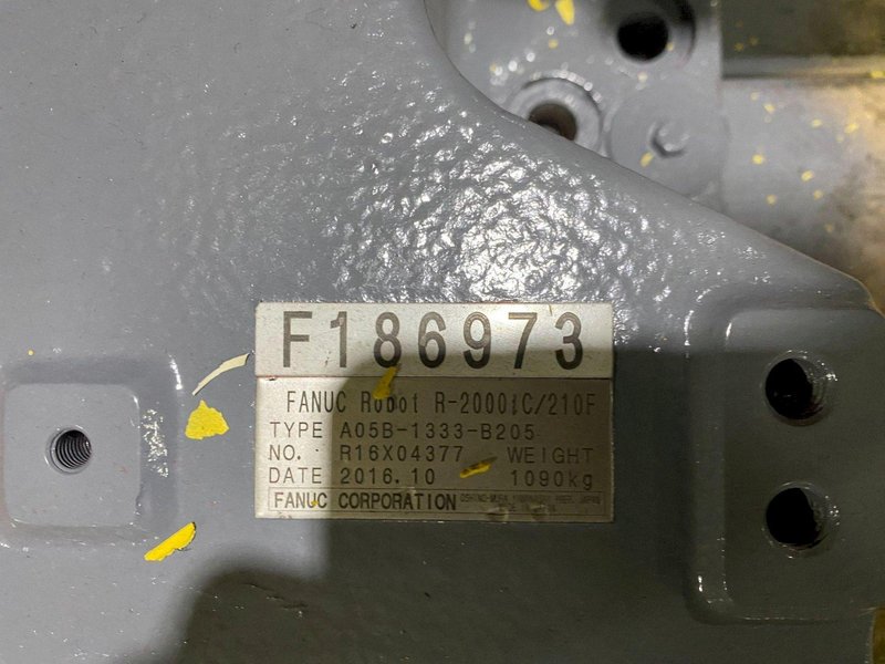FANUC R-2000iC/210F w/ R-30iB Controls REFURBISHED NO PENDANT OR CABLE