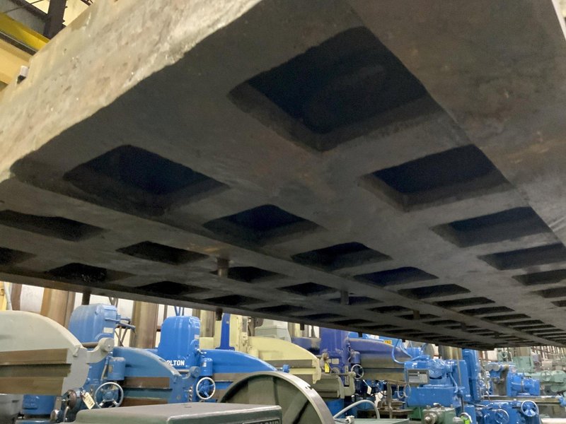 192" X 60" T-SLOTTED FLOOR PLATE: STOCK #81415