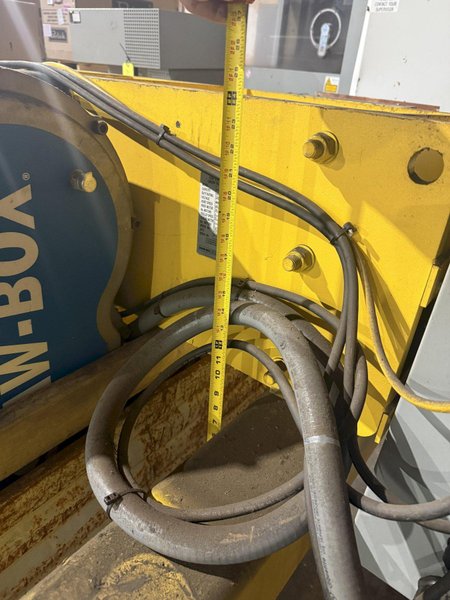 15 TON SHAW-BOX MODEL WD3T OVERHEAD CRANE HOIST, NEW 2019: YOBRO #25024