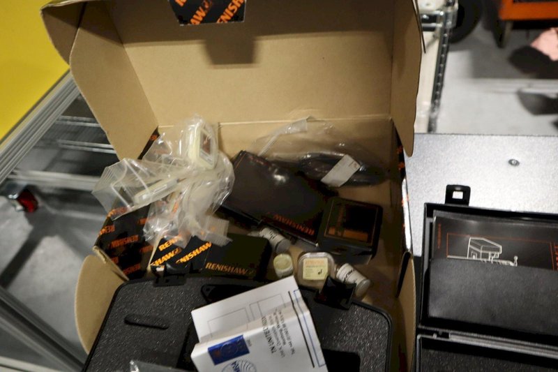 Renishaw Probe Equpment, Styluses, Wrenches, and Calibration Ball- Auction Item