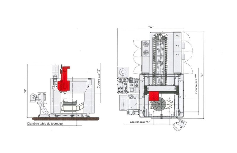 Breton - Ultrix 800 X: 800 - Y: 900 - Z: 600 mm CNC