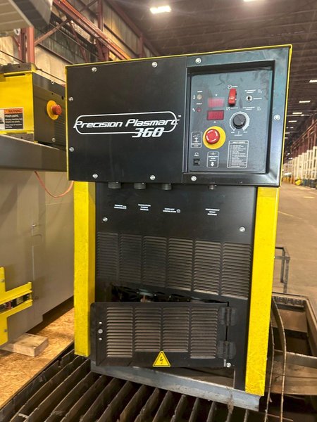 5&#039; 6&quot; x 21&#039;6&quot; ESAB MODEL #COMBIREX DX3000 GANTRY STYLE PLASMA CUTTING MACHINE: STOCK #16510