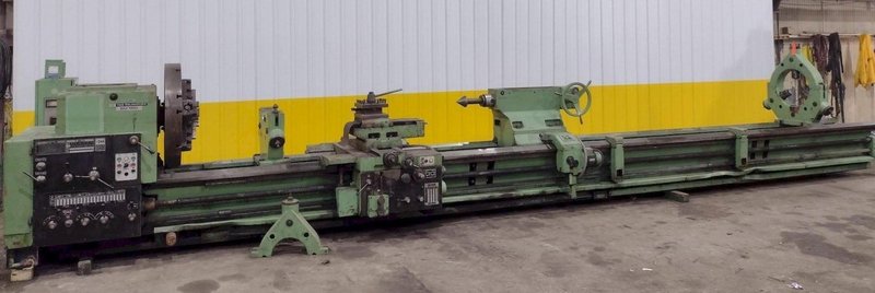 42" X 288" TOS CELAKOVICE MODEL #SU100 ENGINE LATHE WITH 4.25" HOLE AND METRIC THREADING: STOCK 15151