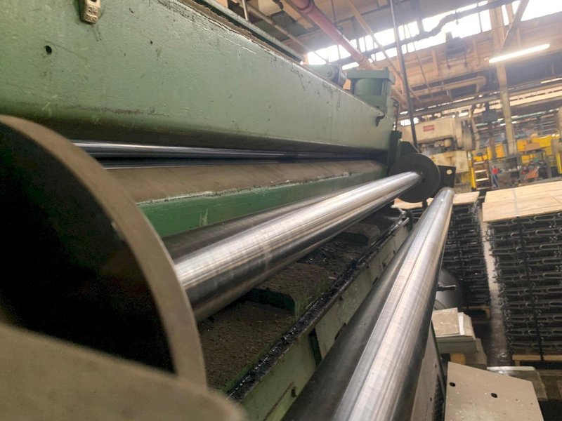 20,000# X 74&quot; X .125&quot; MINSTER Servo Feedline