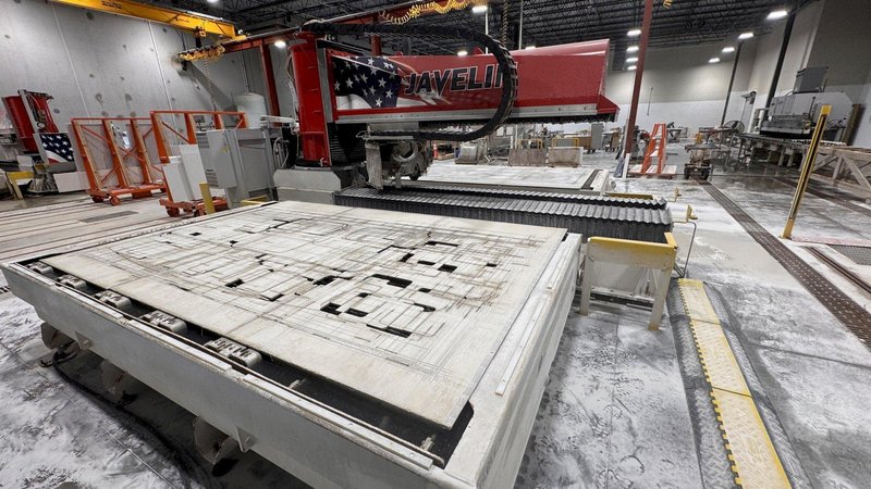 PARK INDUSTRIES JAVELIN CNC SAWJET 2024 DUAL TABLE
