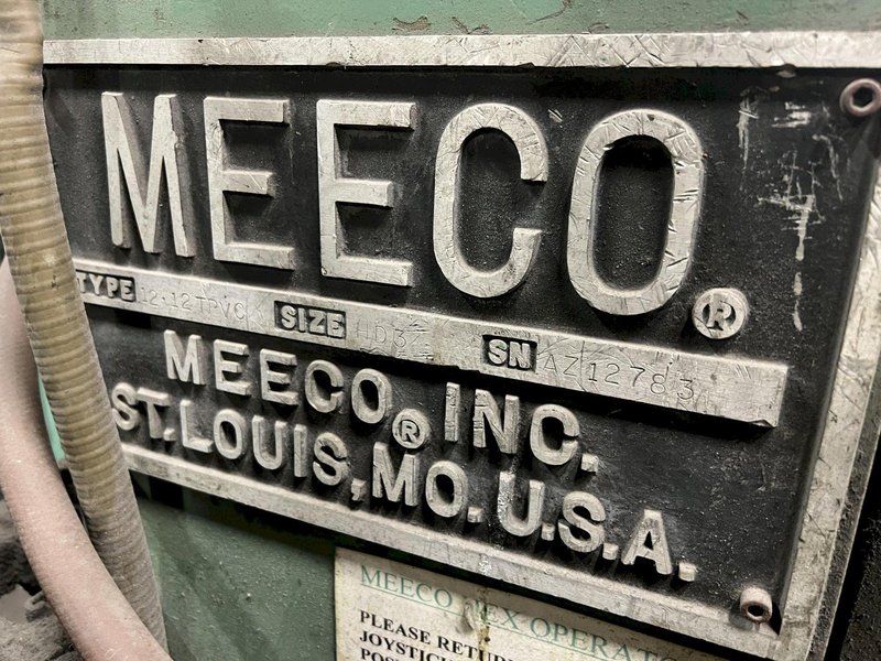 12 ROLL MEECO MODEL #12-12-TPVC (HD3) 2-PLANE SHAPE, ROD &amp; FLAT STOCK ROTARY STRAIGHTENING &amp; CHAMFER SYSTEM: STOCK #18428