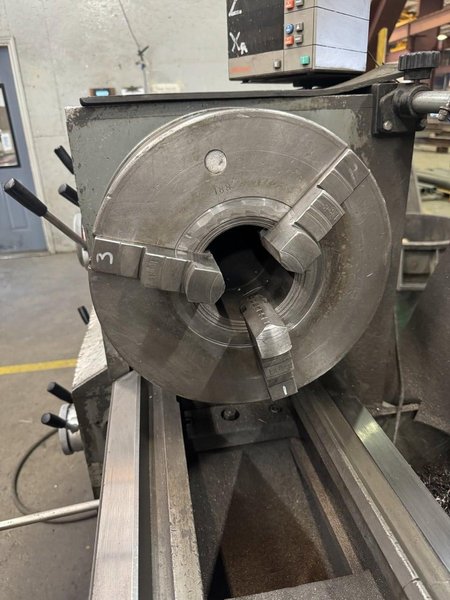 19″ x 80″ Summit 19-4 Engine Lathe, 1991 – Tailstock, Steady Rest