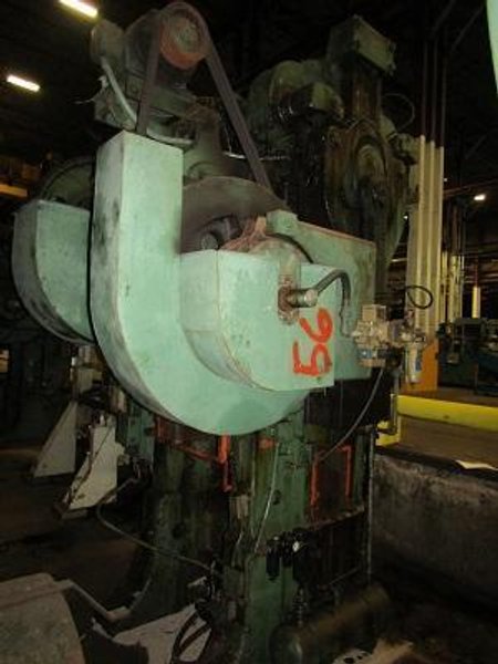 120/80 TONS BLISS # 3-1/2C SINGLE CRANK DOUBLE ACTION TOGGLE PRESS