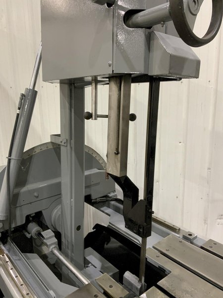 18" X 22" HYDMECH  MODEL # VW-18 MITERING VERTICAL BAND SAW: STOCK #78584