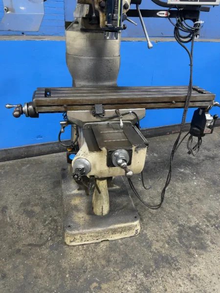 BRIDGEPORT 42” X 9” VERTICAL MILL