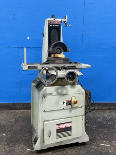BRIDGEPORT / HARIG 10” X 5” SURFACE GRINDER   -  612 BALLWAY