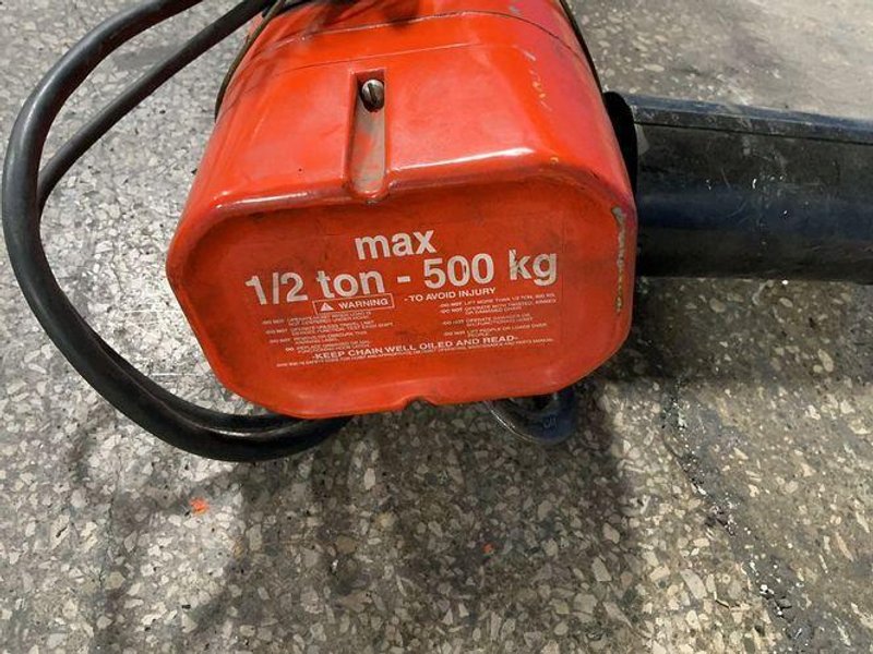 CM 1/2 TON ELECTRIC CHAIN HOIST   -  WF