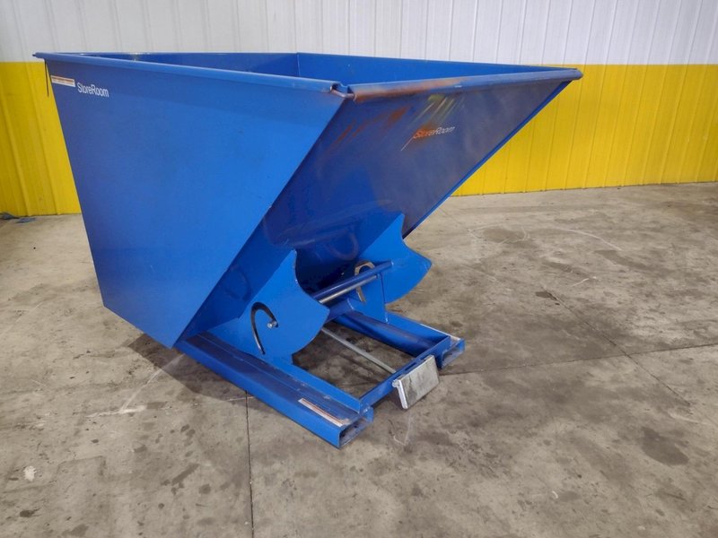 1 YARD X 6,000 LBS VESTIL MODEL #D-HOP-100-HD SELF DUMPING HOPPER: STOCK #22490