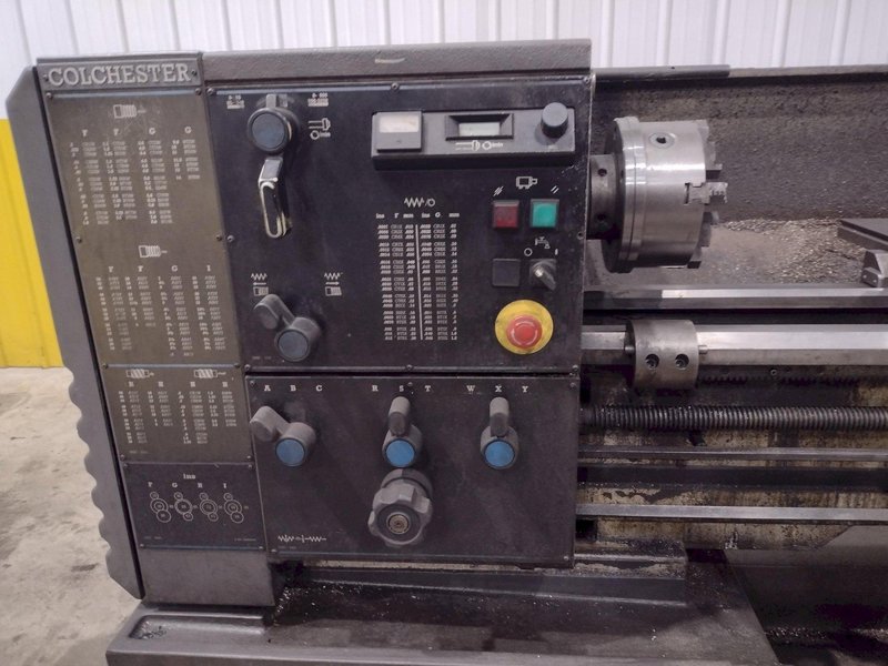 13&quot; X 50&quot; CLAUSING COLCHESTER MODEL #13 ENGINE LATHE 1.65&quot; HOLE: STOCK #23357