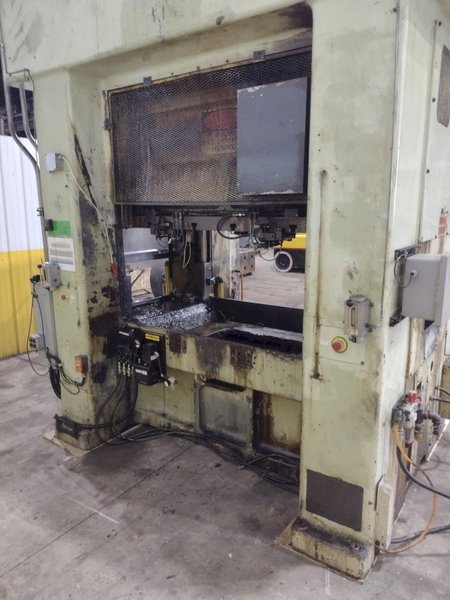 220 TON AIDA MODEL #PMX-LS-200H SSDC STRAIGHT SIDE PRESS, 7.87" STROKE: STOCK #22214