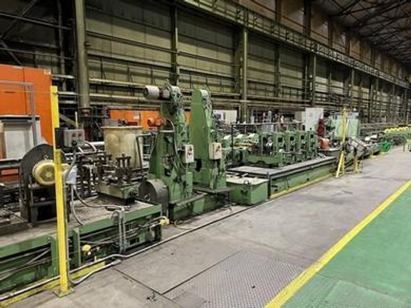 4" x .120" Stainless Tube Mill Line