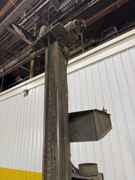 8' ARM X 6' HIGH OHIO POWERED WELDING MANIPULATOR, WITH LINCOLN WELDING ACCESSORIES: YOBRO #24903