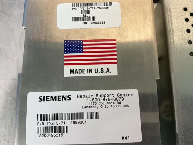 SIEMENS ACRAMATIC 850SX MONITOR CONTROL PANEL   -  LCD121-018 / 3-711-2699G01