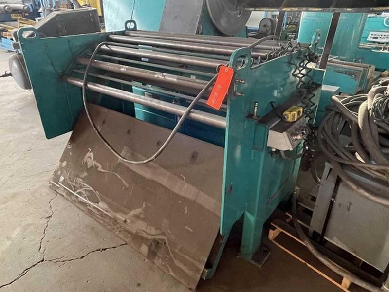 60" x 0.064" x 20,000 LB IOWA PRECISION SLEAR-1 SLITTING &amp; CUT-TO-LENTH LINE: STOCK 17023