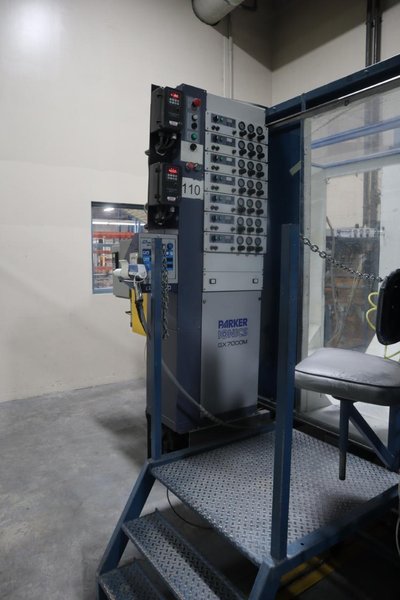 Therma-Tron-X Powder Coating Booth with Parker Ionics GX700M Elextrostatic Pain Controls- Auction Item