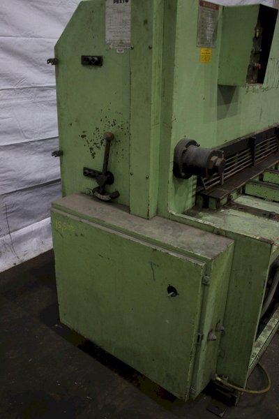 10' X 1/4" PEXTO HYDRAULIC SHEAR: STOCK #76321