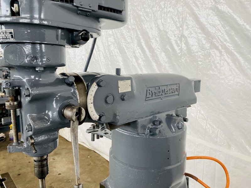 1-HP BRIDGEPORT SERIES 1 VERTICAL MILL. STOCK # 0103522
