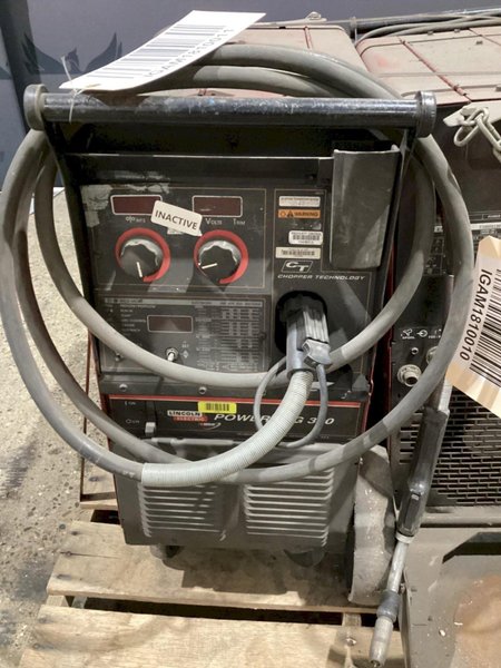 LINCOLN ELECTRIC POWER MIG 300 WELDER USED