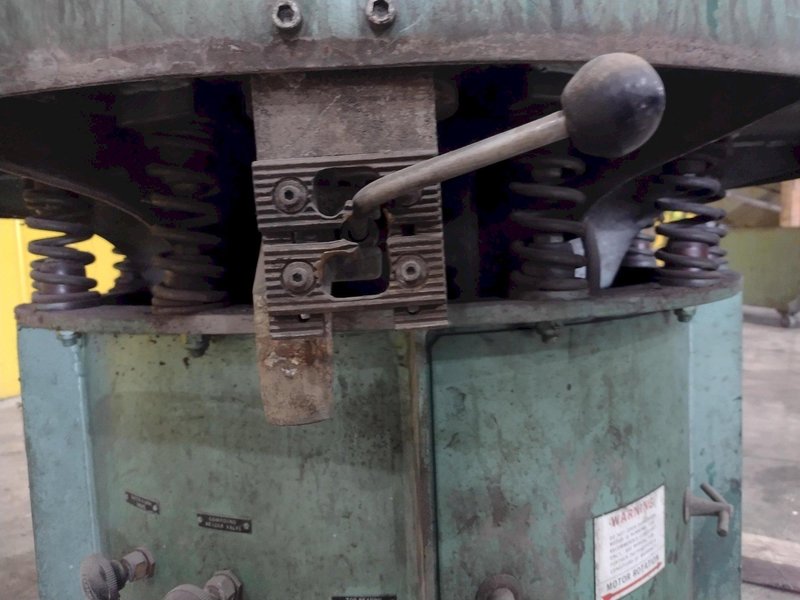 7 CUBIC FOOT X 48&quot; SWECO MODEL #FMD7LR VIBRATORY BOWL PARTS FINISHER: STOCK #23140