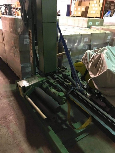 HIGHLIGHT INDUSTRIES FREEDOM 6512 SPIRAL PALLET STRETCH WRAPPER MACHINE