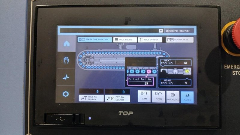 Doosan DVF 6500 5 Axis VMC, 2020 – Chip Blaster, Renishaw RMP600