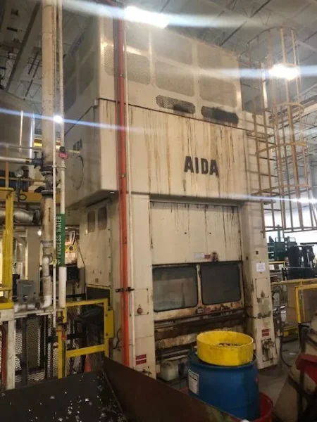 AIDA 330 TON SSDC PRESS, S/N 12903-0665, STOCK# 14010J