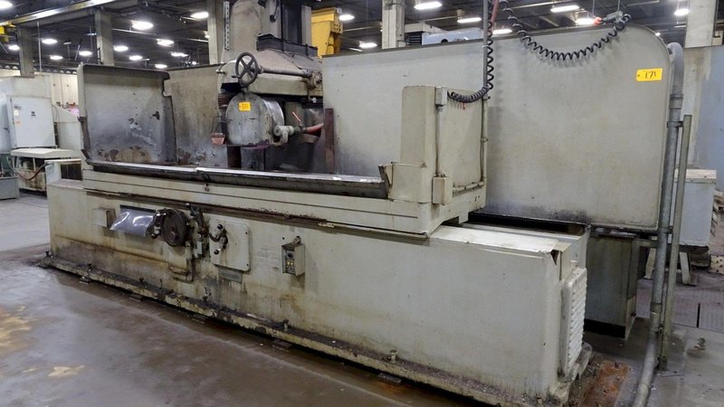 24&#039; X 96&#039; THOMPSON MODEL C HYDRAULIC SURFACE GRINDER: STK 70686