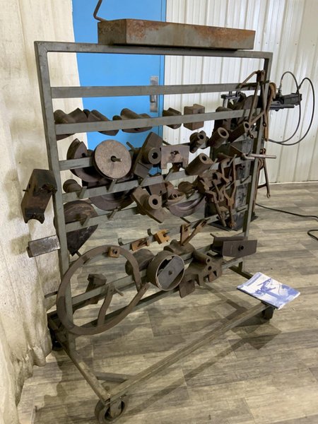 2" HOSSFELD HYDRAULIC PIPE AND TUBE BENDER: STOCK #81507