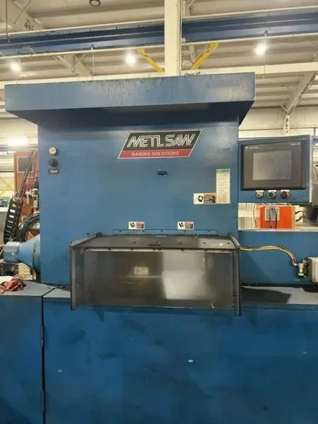 USED METLSAW 24" X 14" NON-FERROUS (ALUMINUM) PROGRAMMABLE CIRCULAR SAW MODEL CS2-T12, Year: 2012
