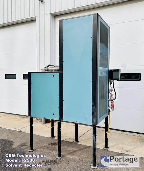CBG Technologies Model: F2500  ||  Solvent Recycler