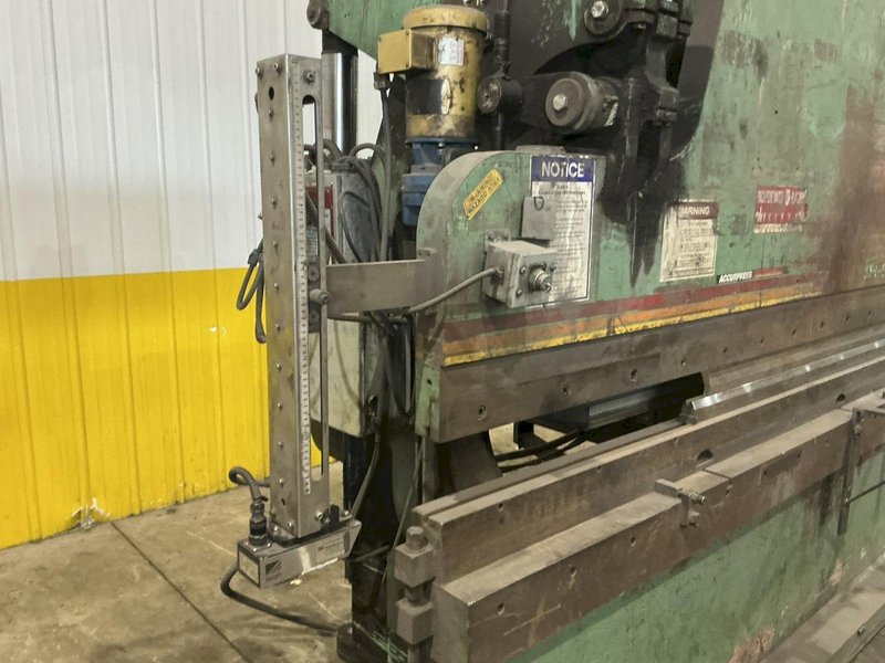 130 TON X 20' ACCURPRESS MODEL #713020 HYDRAULIC PRESS BRAKE: YOBRO #25003