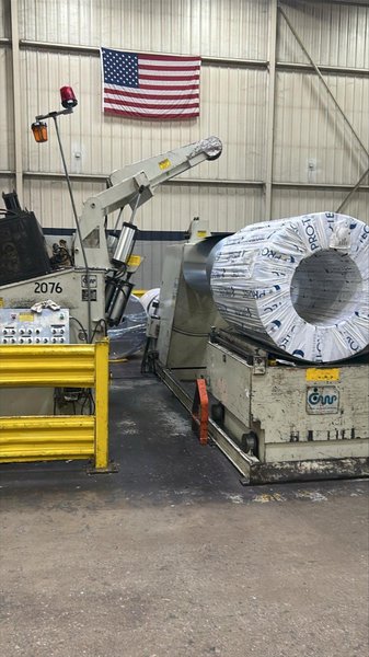 30,000 lbs. x 72" Wide  COOPER WEYMOUTH PETERSON Servo Coil Feed Line For Sale - Good Condition!