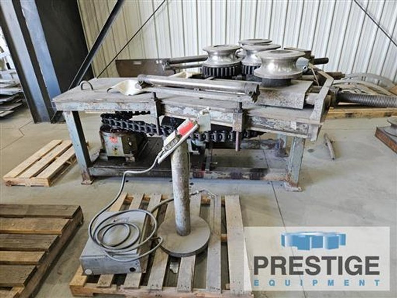 Wallace Four-Roll Pipe Rolling and Coil Bending Machine